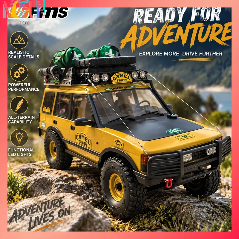 Rc Hobby Land - FCX10 1/10 Ölçekli Deve Şampiyonluk Serisi,