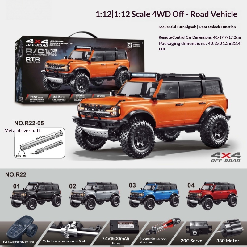 Rc Hobby Grade Truck - Yeni Stokta: HongXing F22 RC Araba,