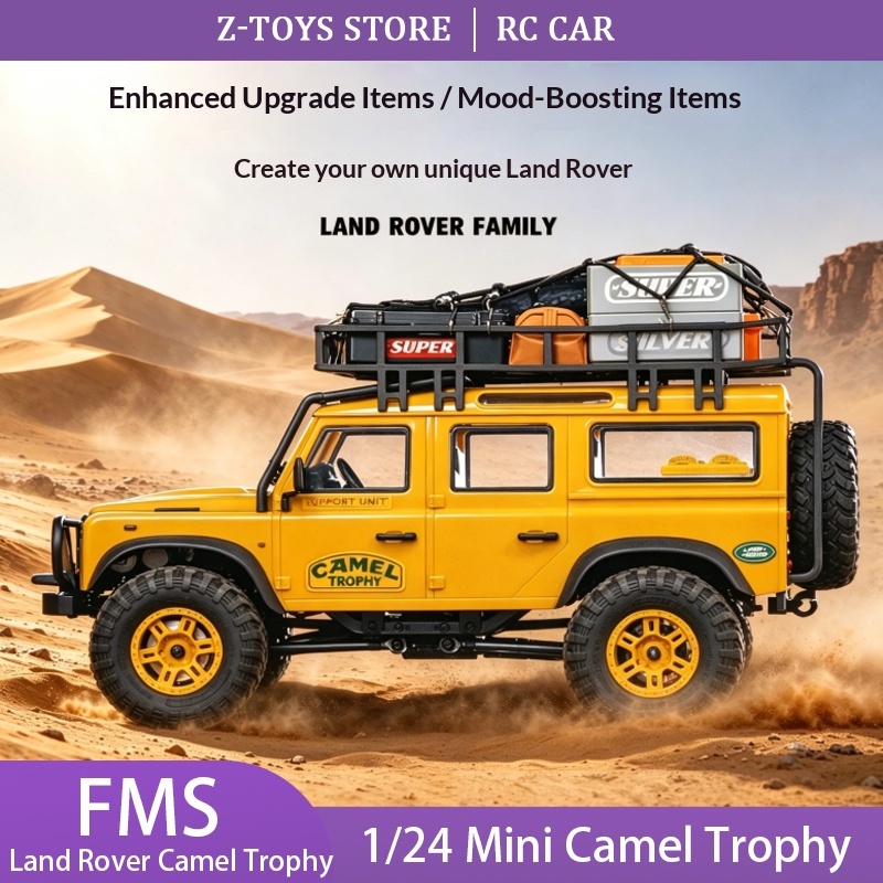 Rc Hobby Land - FMS 1/24 Ölçekli, Lisanslı Land Rover