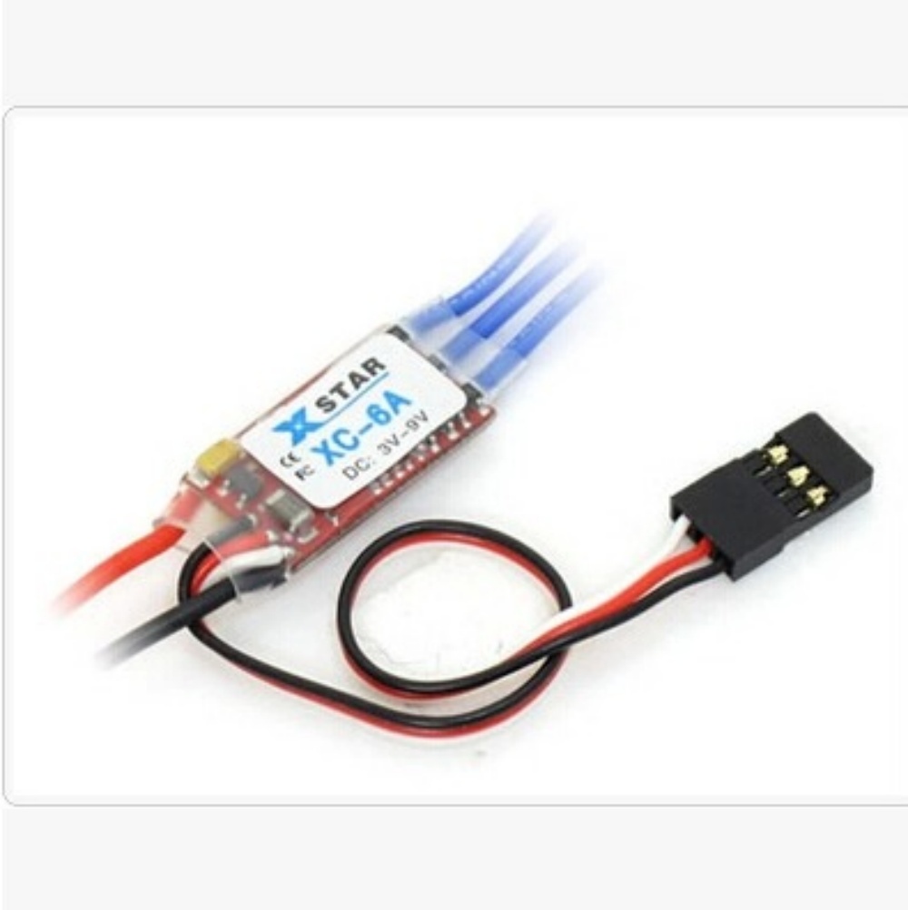 Rc Hobby Motor - FATJAY XC-6A Fırçasız ESC 6A 1-2