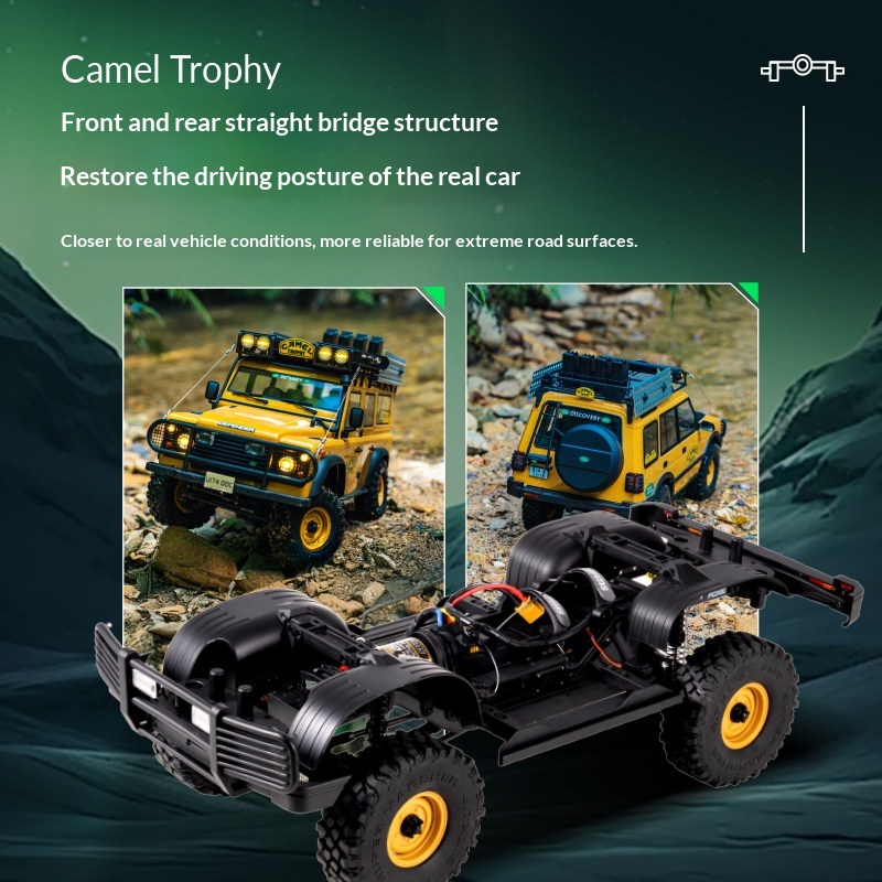 FCX10 1/10 Ölçekli Deve Şampiy - Rc Hobby Land incelemesi ve fiyatı