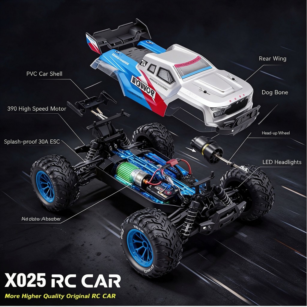 X025 RC Kamyonet 1:16 Ölçekli  - Rc Hobby Grade Truck incelemesi ve fiyatı