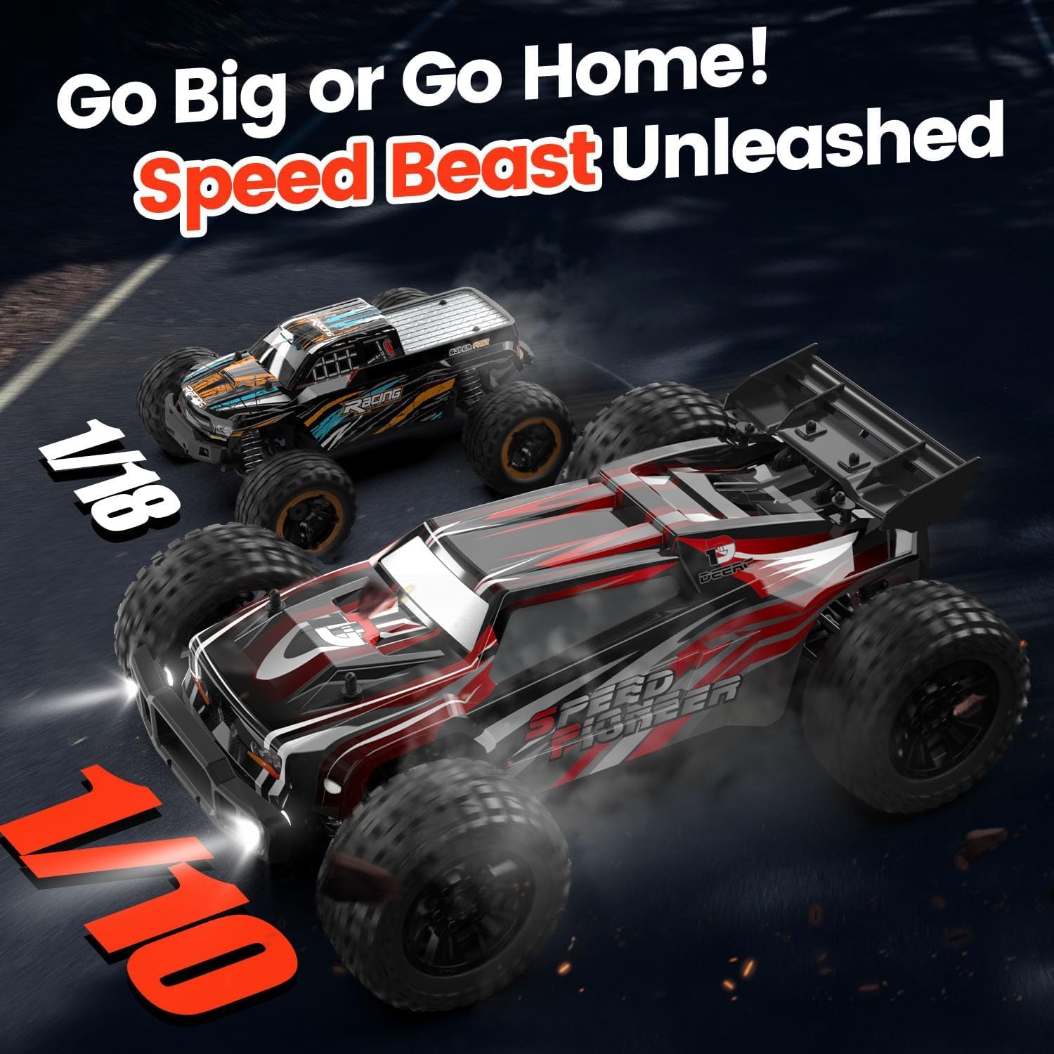1:10 Ölçekli, Kendin Yap Ek Ka - Rc Hobby Grade Monster Truck incelemesi ve fiyatı