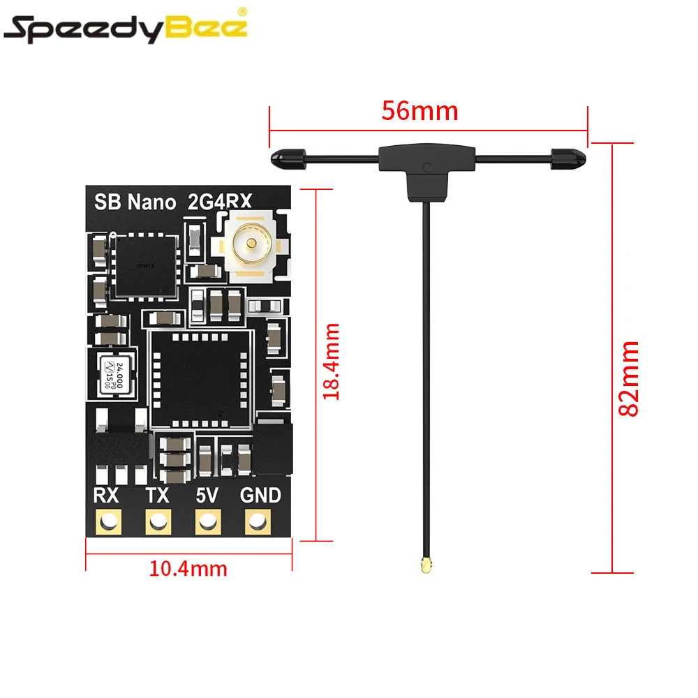 SpeedyBee Nano ELRS 2.4GHz RX  - Rc Plane Hobby Zone incelemesi ve fiyatı
