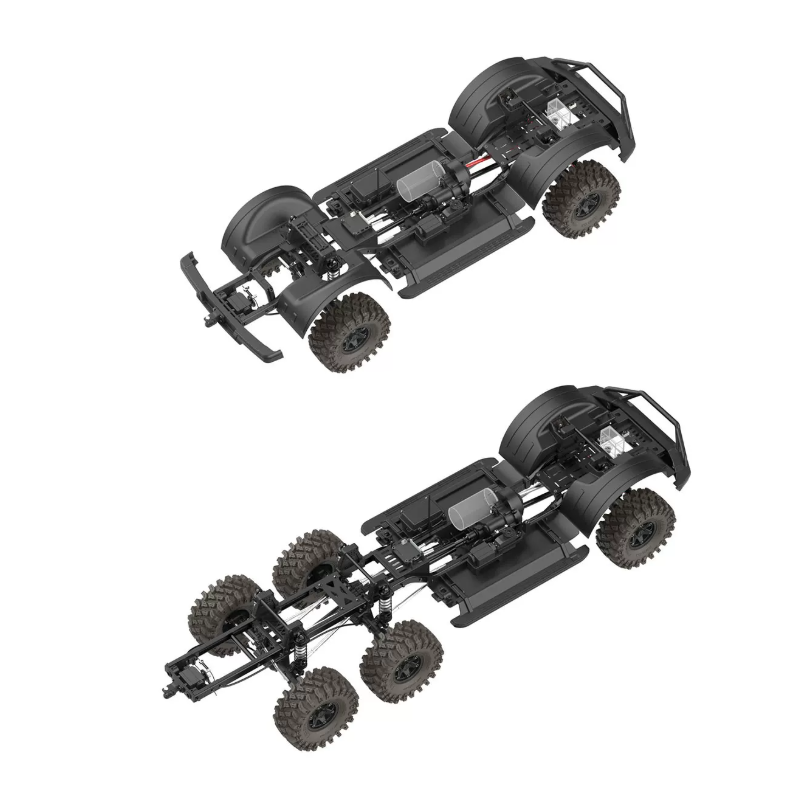 CROSSRC EMO X7 XL4 1/8 ölçekli - Rc Hobby Grade Truck incelemesi ve fiyatı